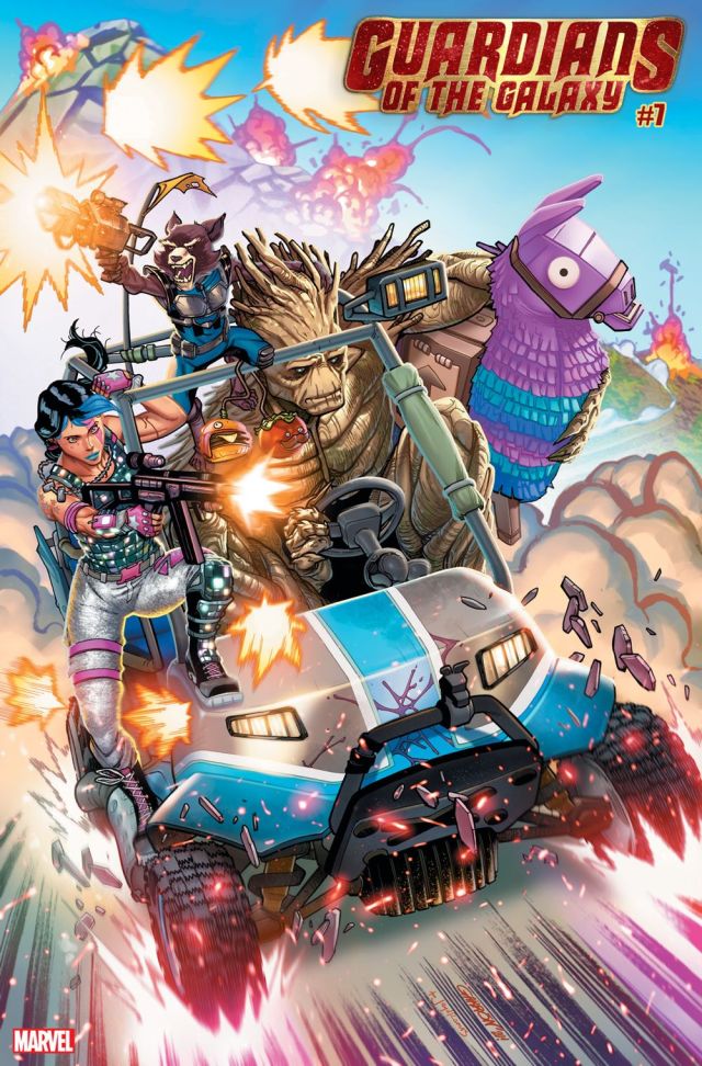 IRON MAN  #2 Fortnite Variant by Marco ChecchettoX-MEN  #13 Fortnite Variant by Joe Quesada