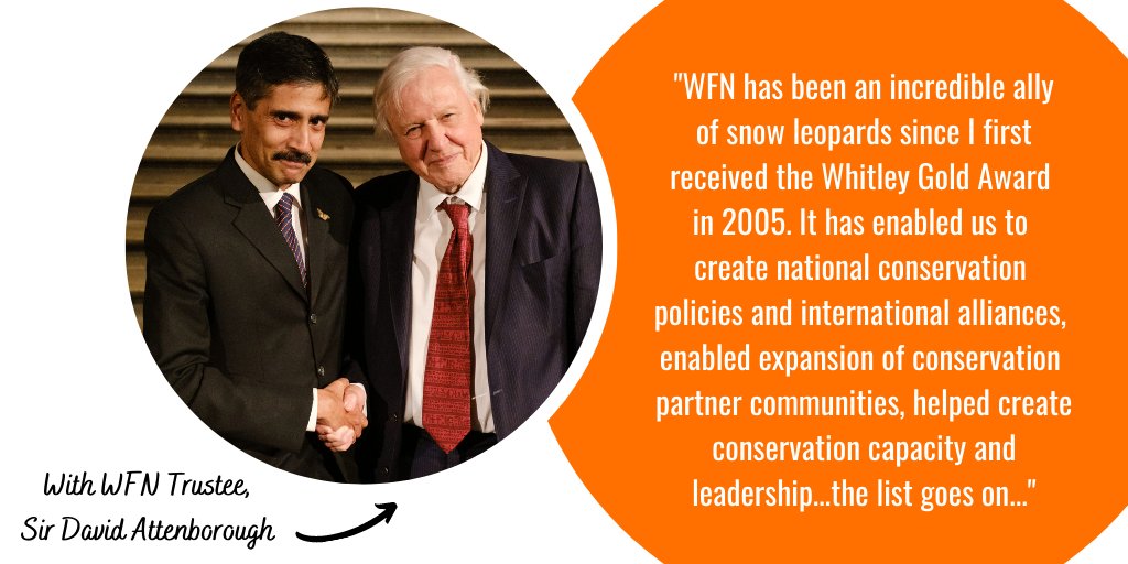 WhitleyAwards's tweet photo. ๐๏ธ Q.8 Since we started working together 15 years ago you've received six rounds of WFN #ContinuationFunding, including in 2019. How has this long-term relationship impacted you and your project?
๐พโ๏ธ
#TakeoverTuesday with #WhitleyAward winner Charu Mishra from @snowleopards https://t.co/Mc1g71Qo00