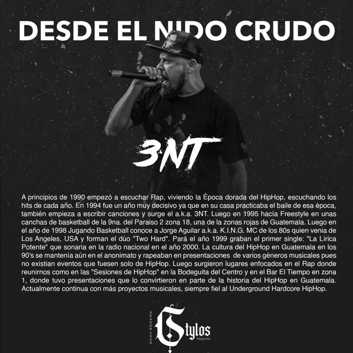 ActitudMusic1's tweet photo. Uno de los Raperos legendarios de la Old School de Guatemala...!! #3NT https://t.co/VXDexR1yrf