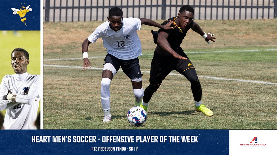 GUjackets's tweet image. Finda Selected as Heart Men's Soccer Offensive Player of the Week. Release: gujackets.com/article/5357.p…