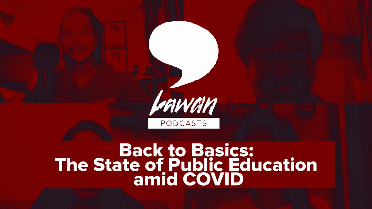 Lawan_UPAltDev's tweet photo. [NEW🎙️Podcast] Kwentong Kwarantin joins Lawan to talk about the public education system in the PH during the time of the pandemic.

Lawan Podcast | Episode 1 Back to Basics: The State of Public Education https://t.co/9yr7dNMvQN via @YouTube 

#Lawan
#peopleleddevelopment 
#altdev https://t.co/DVXPxtDj4H