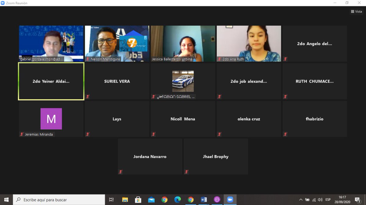 nmendigure's tweet photo. El I - Tours Virtual Académico con la Profa. Jessica Ballesteros U. - Especialista de la Ugel Sullana, quién felicitó el modelo de trabajo de la @IEAdventSullana a través de sus Plataformas #PatmOs y #LambSchool.
#SomosdePrimera #EducaciónAdventista #MasQueEnseñanza #VenAMiCole https://t.co/bqwEAzNU3X