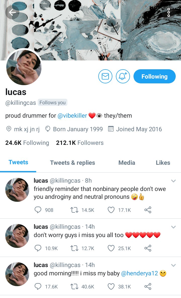 profiles — lucas!