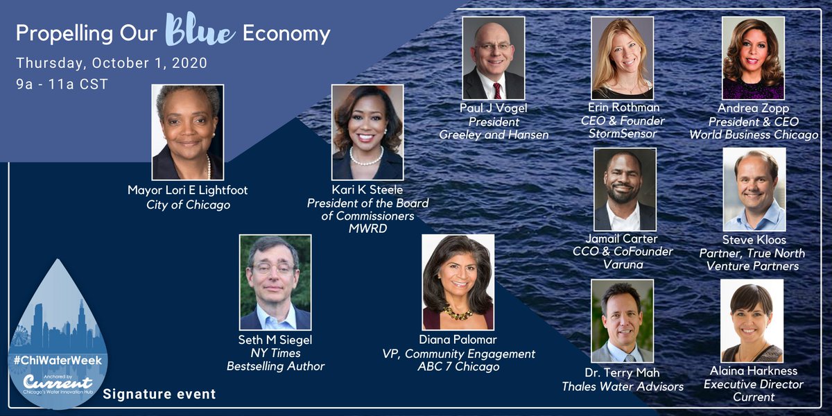 Please join me and <a href="/CurrentWater/">Current</a> for a conversation with <a href="/erin_rothman/">Erin K Rothman</a> of <a href="/stormsensorinc/">StormSensor</a> and <a href="/jamailcarter/">Jamail Carter</a> of <a href="/VarunaIoT/">VarunaIoT</a>. Register here: lnkd.in/e-h-QP2