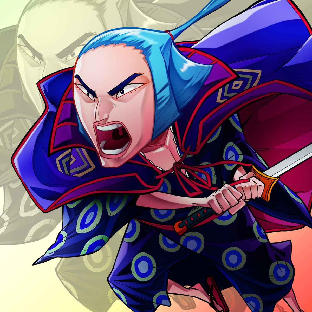 Ig Bagus Artworks 9 Akazaya 1 Denjiro Onepiece Akazaya Fanart Artworks