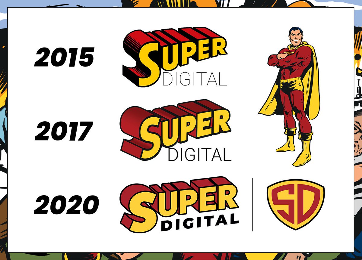 The secret is out - say hello to our brand new logo! 👋🦸 We've got even more surprises on the way, so stay tuned 🔜