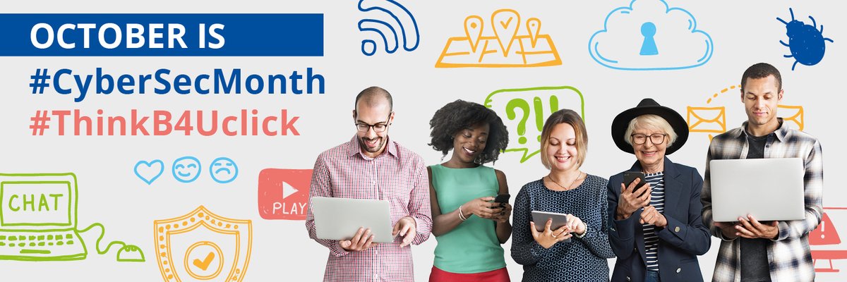 cert_lt's tweet photo. Šią savaitę @NKSC prisijungia prie Europos kibernetinio saugumo mėnesio veiklų #CyberSecMonth. Šio projekto tikslas - didinti informuotumą apie #CyberSecurity grėsmes, skatinti piliečių ir organizacijų kibernetinį saugumą dalijinantis gerąja patirtimi.
#thinkB4Uclick #NKSC https://t.co/0Anx4lPUnm