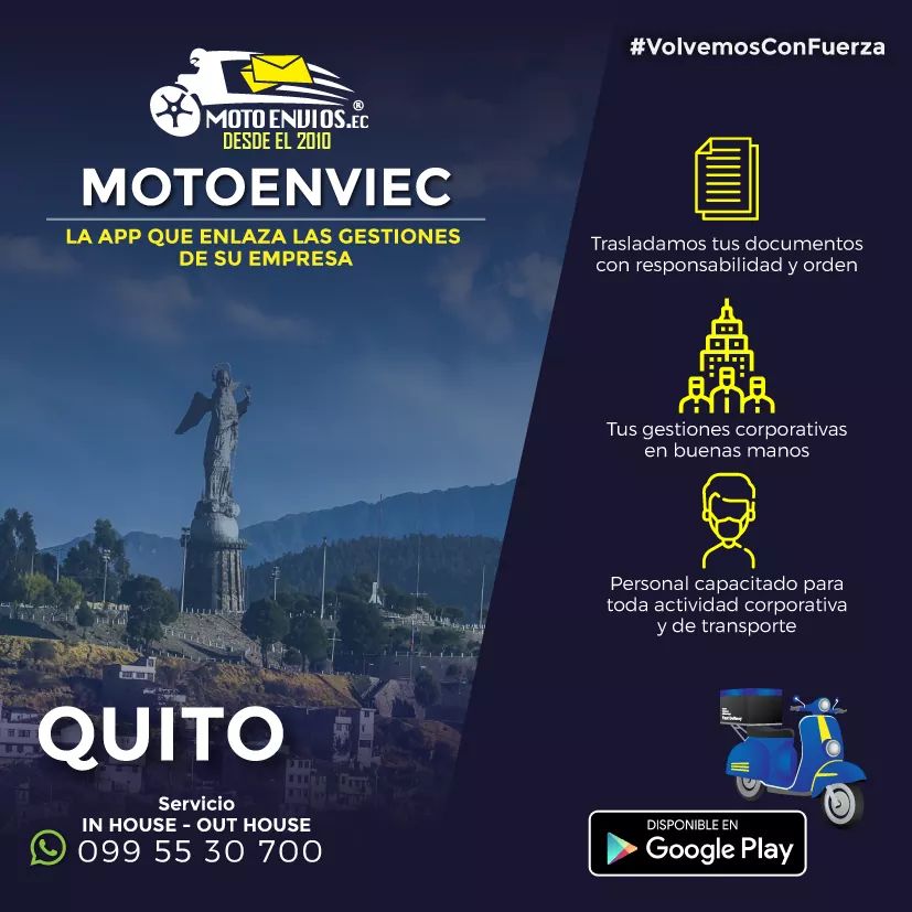 Moto Envíos.EC (@motoenviosec) on Twitter photo 