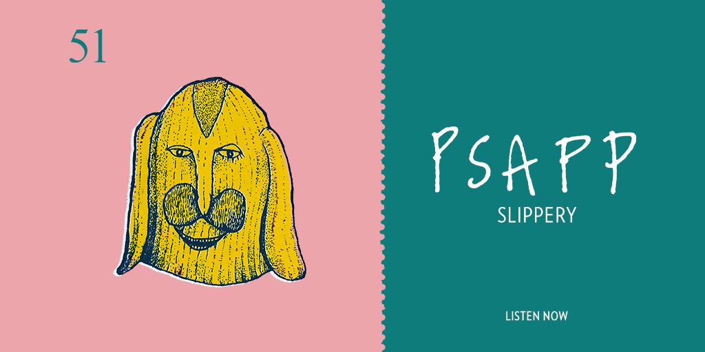 Unusual sonic playfulness from Psapp. 'Slippery' marks the middle space of their incredible album Tourists, bringing new tones and songwriting styles with it. <a href="/its_psapp/">psapp</a> 

Click this link to listen on Apple Music: grd.bg/5TebNI