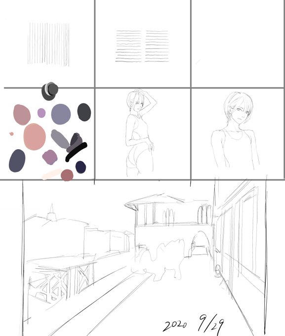 88日目 #クロッキー100日チャレンジ 