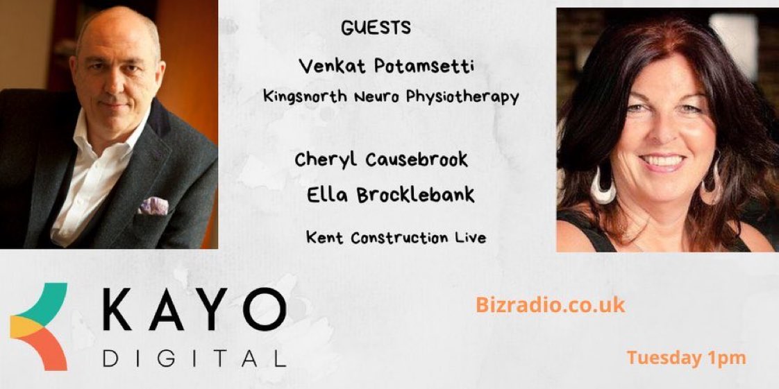 businessbunker's tweet photo. Catch up with #BBunker Radio Show with @julesserkin &amp; guests 

Venkat @VPotamsetti 

Cheryl @ConstructionCh5 

Ella @EllaBrocklebank 

Show sponsor @kayo_digital 

https://t.co/R6nS2ktMqj https://t.co/hzDrxELHWl