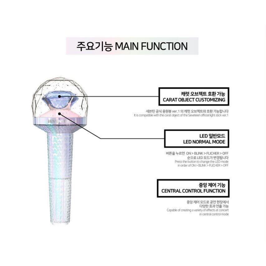 NoFun_PH's tweet photo. Good news for #CARATS 💙💖 [Pre-Order] @pledis_17 ‘s Carat Bong is now open! (SEVENTEEN LIGHT STICK VER. 2) 

Order here~ https://t.co/iuKxY4auIM

Price: ₱2,100

DOO: Oct 4, 2020
EDA: Mid to Late Oct

#SEVENTEEN #CARATBONG #CARAT #SAYTHENAME17 #KPOP  #PHGO #NOFUNPH https://t.co/pvv6XGuDpd