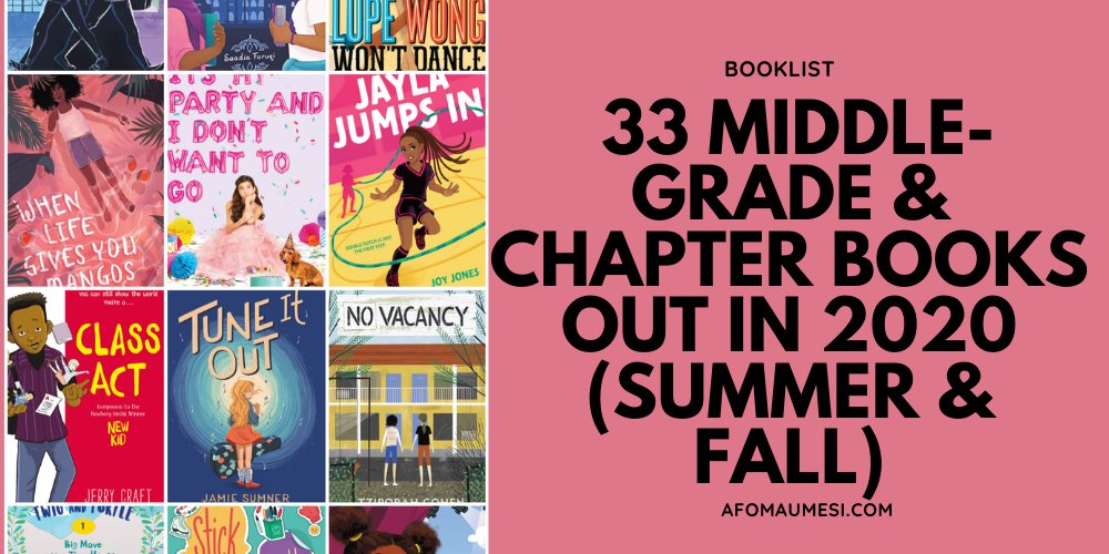 Wanna keep track of 2020 middle-grade summer/fall releases? Bookmark this post buff.ly/3fUrkLf