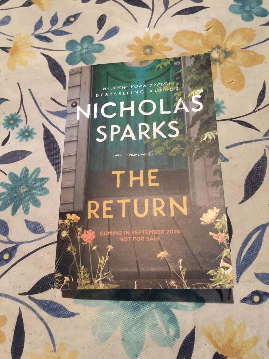 NicholasSparks's tweet photo. #TheReturn is OUT NOW and I love seeing your excitement! Thanks to Community members Lissa Jones, Veronica Reis, Kim Dowell, Irene Gallagher &amp; more for sharing!  https://t.co/UtutAVDbxc

Already picked up a copy? Post a pic here or on IG using the hashtag and I may share more! 📸 https://t.co/eLk0Wt4VsI