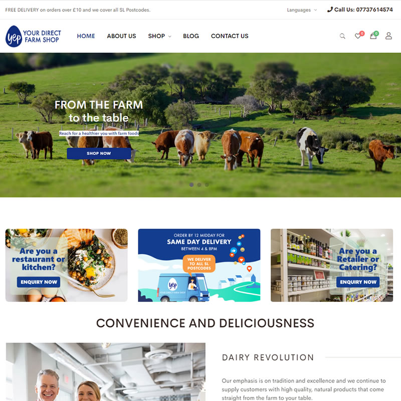 Another happy client 🥰⁠
•⁠
•⁠
•⁠
•⁠
Design and development of yepdirect.co.uk⁠
#ecommercewebsitedesign #ecommerce #ecommercewebsite #ecommercebusiness #ecommercestore
Read more @ bit.ly/2HAedmT