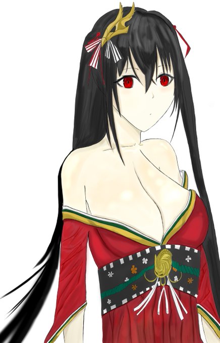 アズレン 大鳳 
なんかかわいい顔がかけた 