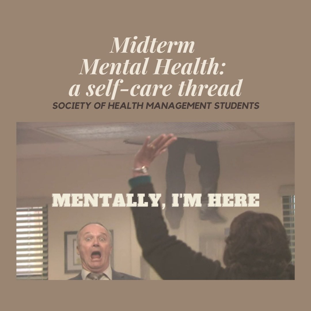 SHMS presets Midterm Mental Health: keep reading for tips on how to stay calm and collected during this remote midterm week 