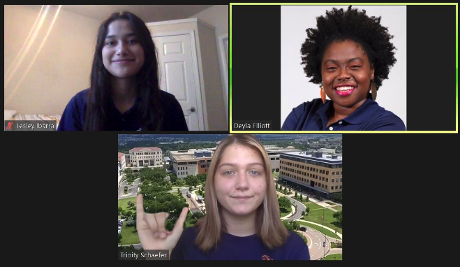 UTSAFutureRR's tweet photo. Hey #FutureRoadrunners, do you have questions about becoming a Roadrunner? Come speak with our #UTSA Ambassadors and Orientation Leaders to help you along your journey! We are available in our Virtual Office from 3-5 pm. https://t.co/d54SBA8GXf @AMBASSADORSUTSA https://t.co/XzkMR5NCVN
