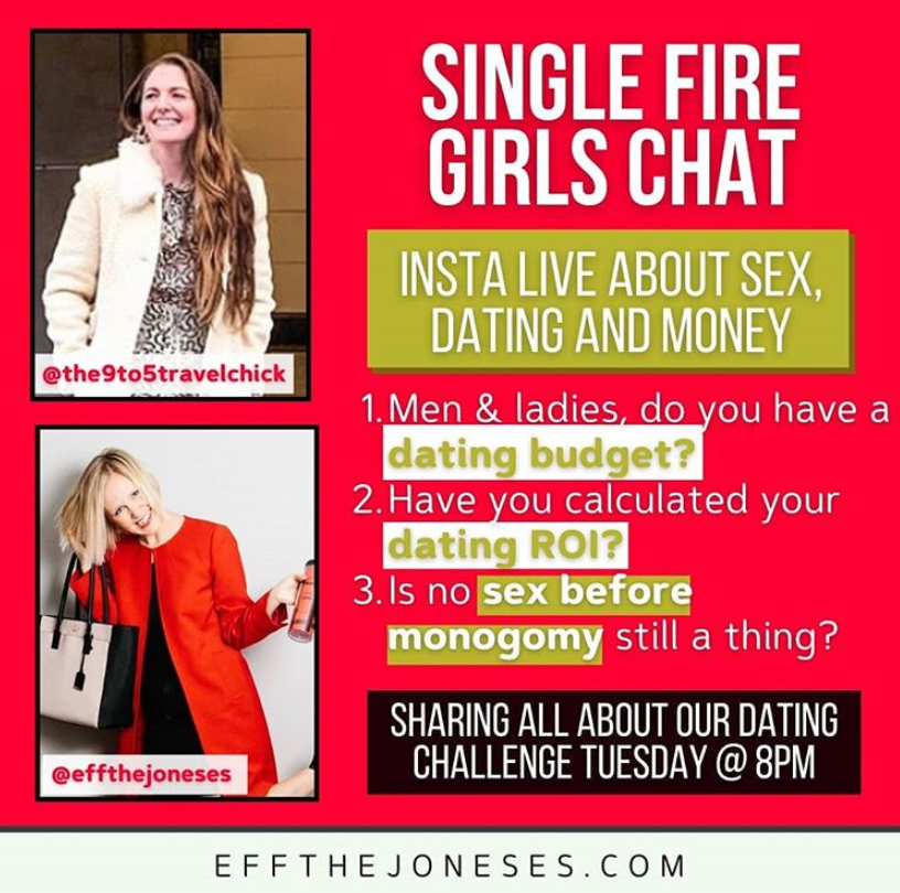 Do you have a dating budget? I'm pretty stoked to go LIVE on INSTAGRAM tonight to chat with fellow FIRE about week two of our Intentional Dating Challenge! instagram.com/p/CFsWHyxACWe/