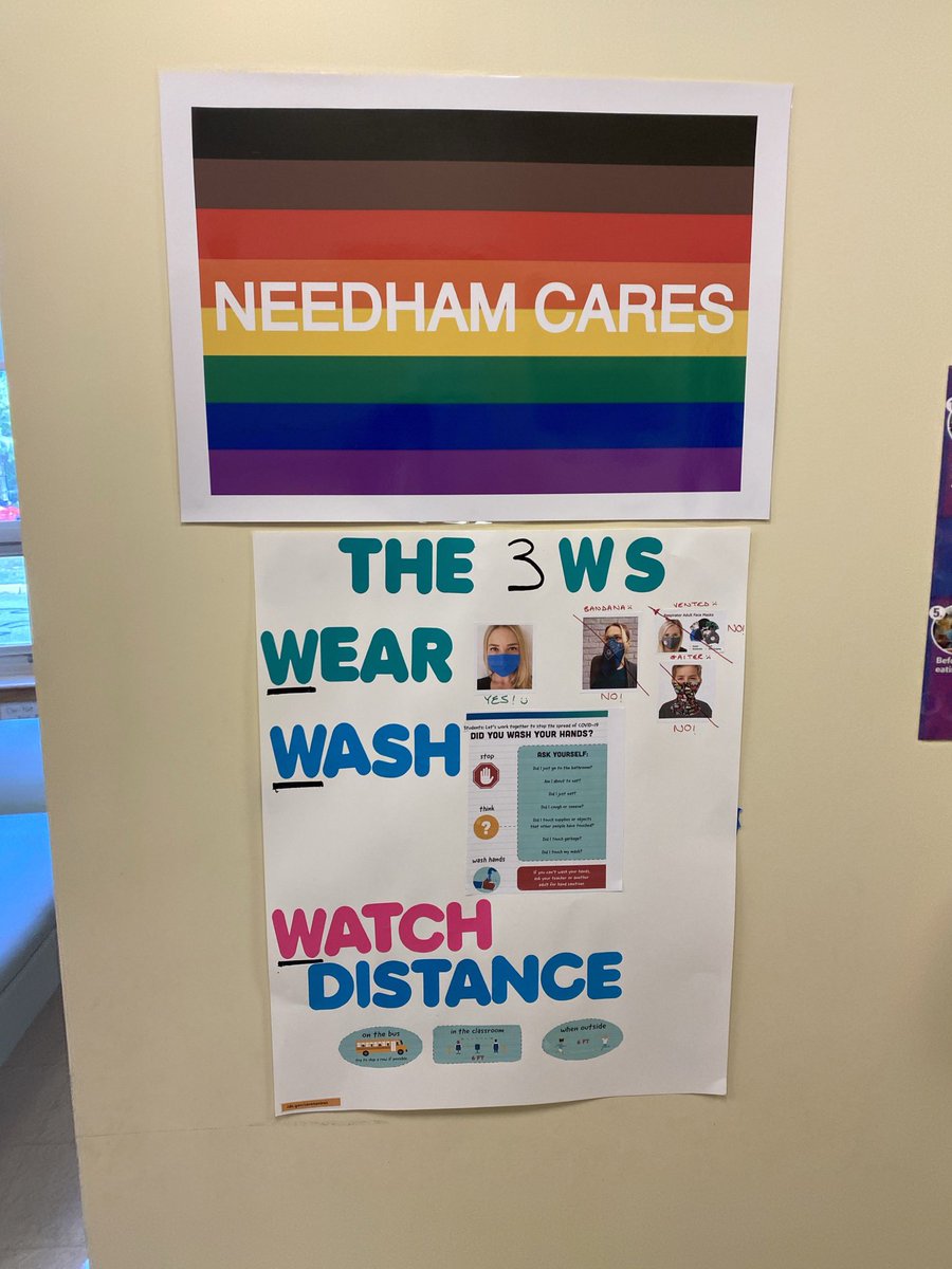 NeedhamNursing's tweet photo. Great job Needham Public Schools! Thanks to the hard work of so many for making today great! So nice to see the students and thank you families! https://t.co/QBsDo3ZQSP