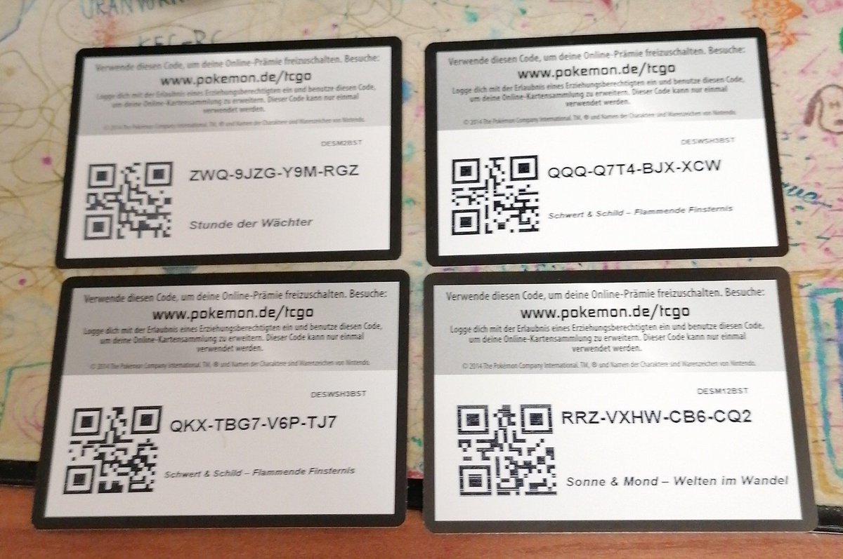 Psiana_pkmn's tweet image. Der schnellste darf die Codes einlösen. / thebfastest one can use this Codes. 
#PokémonSammelkartenspielOnline #PokémonTradingCardGameOnline #Codes #Codekarten #Codecards #PokémonCodeKarten #PokémonCodeCards #Gewinnspiel  #Giveaway