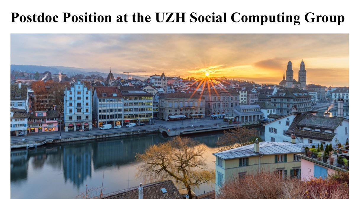 Join me as a postdoc in the Social Computing Group at Uni Zürich! More details at: ancsahannak.me/files/PD-call.…