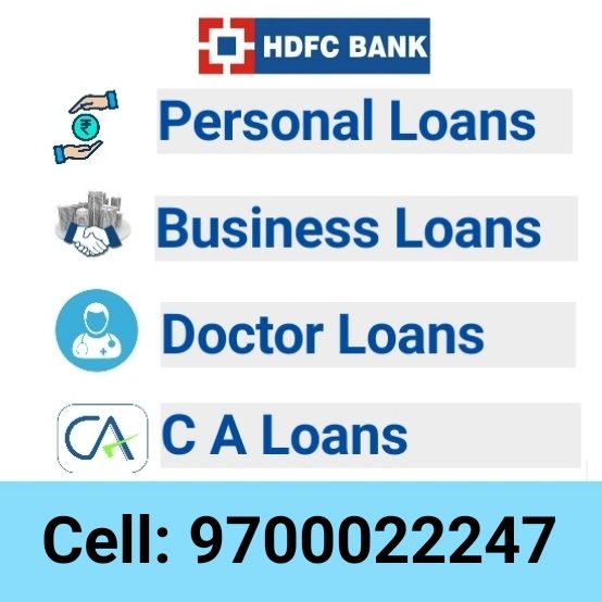 RatnaNirmalRaj's tweet photo. Get @HDFC_Bank #Personal_Loan in #Quick_Loan Process...
#Lowest_Rate_of_Interest @ 10.50%
#Minimum_Processing_Fee #Simple_Documents #Inistted_Approval #Partpayment_Facility_Available
#Best_Service
More Details Call @ 9700022247
@HDFCBank_Cares
@HDFCBank_Offers @hdfcbank https://t.co/Zr4toUiwMB