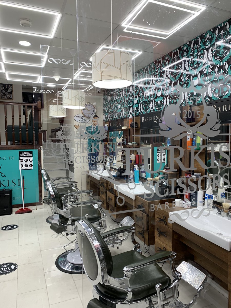 signgraphicsltd's tweet photo. Newly installed acrylic screens for a long term solution for another of our clients. Window graphics and privacy frosting... https://t.co/F6Crfi73FI