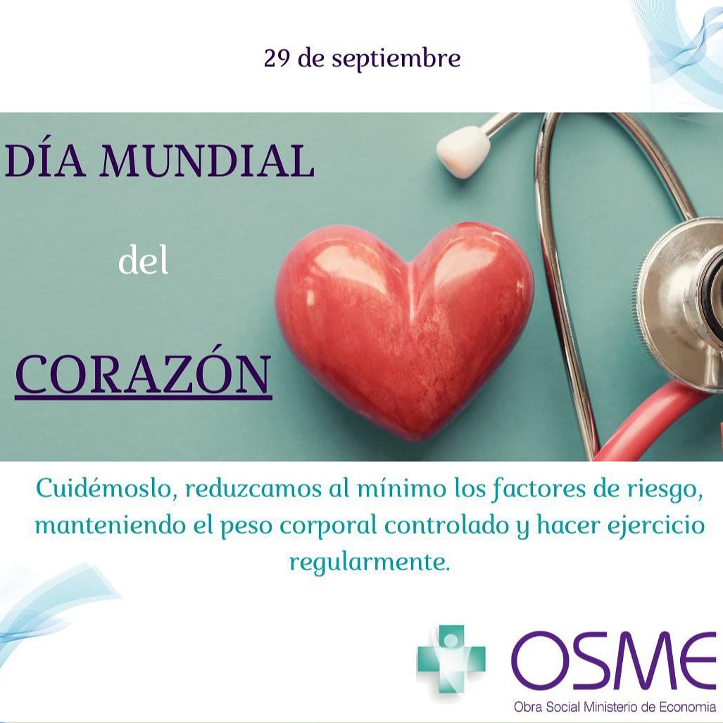 osmesalud's tweet photo. 🗣 Las enfermedades cardiovasculares constituyen la primera causa de muerte en el mundo. Por eso, es necesario desarrollar estrategias para reducir los factores de riesgo asociados a estas enfermedades. 🩺
.
.
#DiaDelCorazon #Cardiología #osme #osmesalud #AFIP https://t.co/EDBc3HUymj