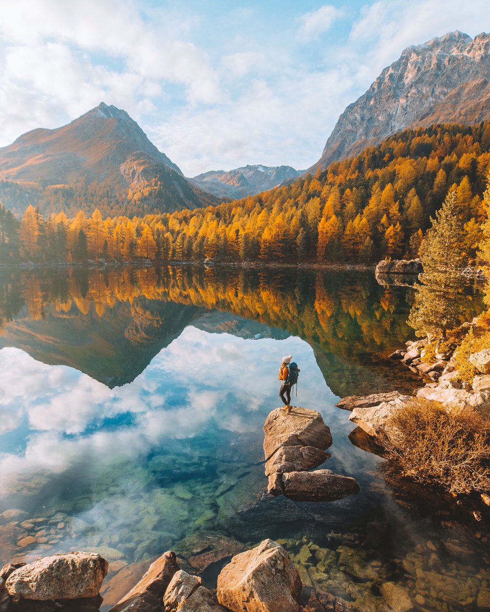 Autumn colors in Switzerland looking beautiful as ever 🍂