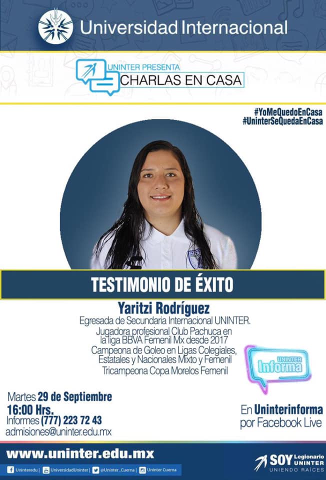 EndecsUninter's tweet image. #ComunidadUninter ¡Buenas tardes! ¿Como están? 
- Les compartimos un nuevo &quot;Charlas en Casa&quot; que es HOY, en punto de las 4PM. Ya lo saben, por el Facebook Live de UninterInforma. ¡Ánimo! Ya es en un ratito 
#40AniversarioUninter #OrgulloUninter