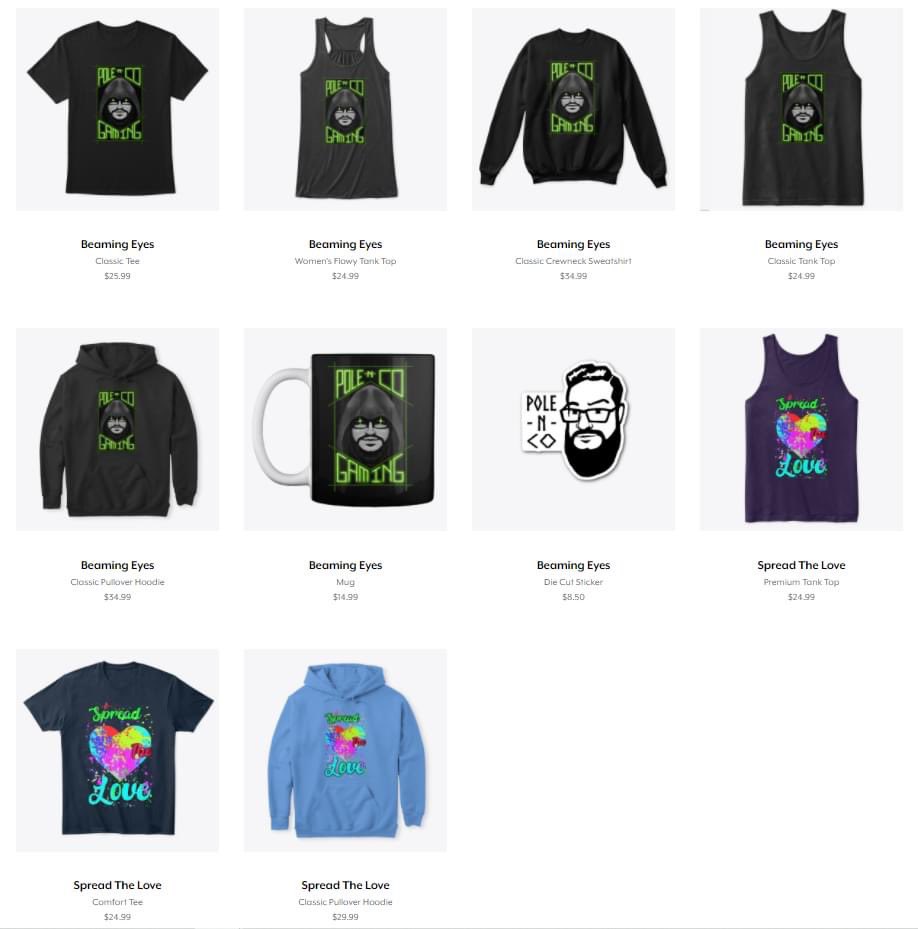 JPole__'s tweet photo. 🚨🚨NEW MERCH ALERT!!🚨🚨

The newly made #SpreadTheLove Merch is now available at our Pole N Merch Shop! Wants some? COME GET SOME!

https://t.co/rst3yibwyo

#PoleNCoGaming #SmallStreamer #Twitch #Merch #FacebookGaming #SpreadTheLove #AllYouNeedIsLove #LoveIsAllYouNeed https://t.co/oMsnRuHCJp