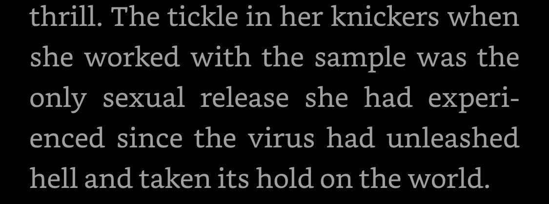 You ever see something that convinces you someone is in the wrong profession? Like the secretary at Edward Cullen’s school who has constant lustful thoughts about a presumed child? Dr. Alexa Ashingtonford maybe went into science for the wrong reasons?  #kissingthecoronasnark