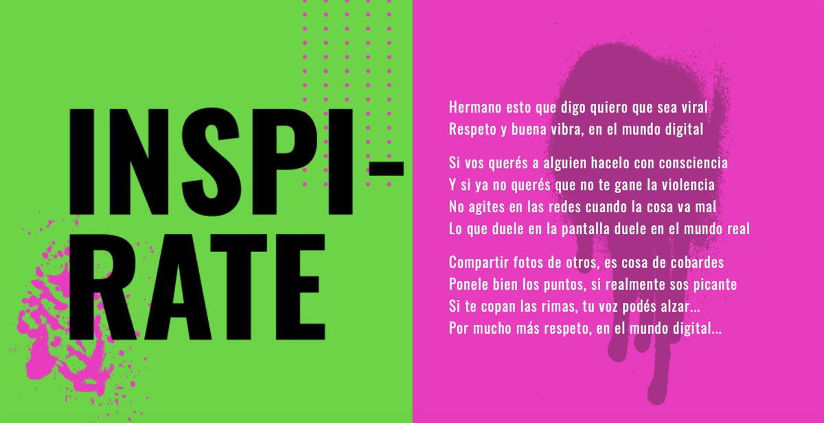 El miércoles 30 cierra la segunda edición de #rapdigital
El concurso que organizamos con <a href="/UNICEFargentina/">UNICEF ARGENTINA</a> y <a href="/BAProvincia/">Gobierno PBA</a> para que pibes y pibas expresen sus voces, pensamientos y sentimientos respecto al mundo digital.
Mandanos tu Rap 👇cc <a href="/DozerOficial/">Dozer</a> 
rap-digital.com