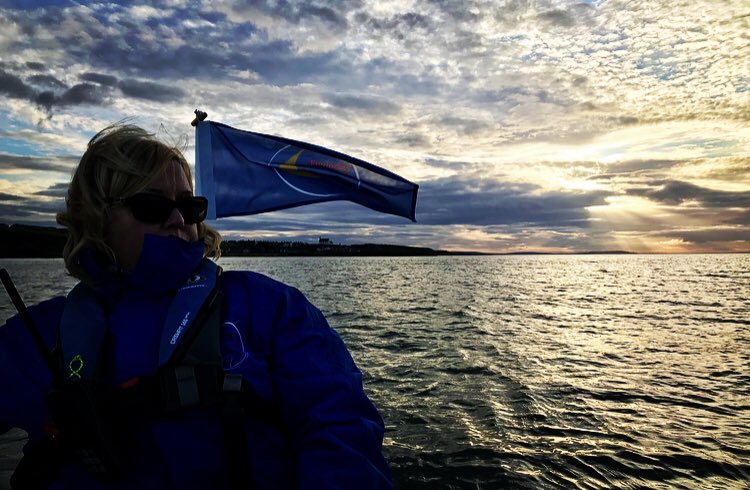 Club workies squeezing out the last of the autumn light #TwighlightZone #VitaminSea #Findochty 💙