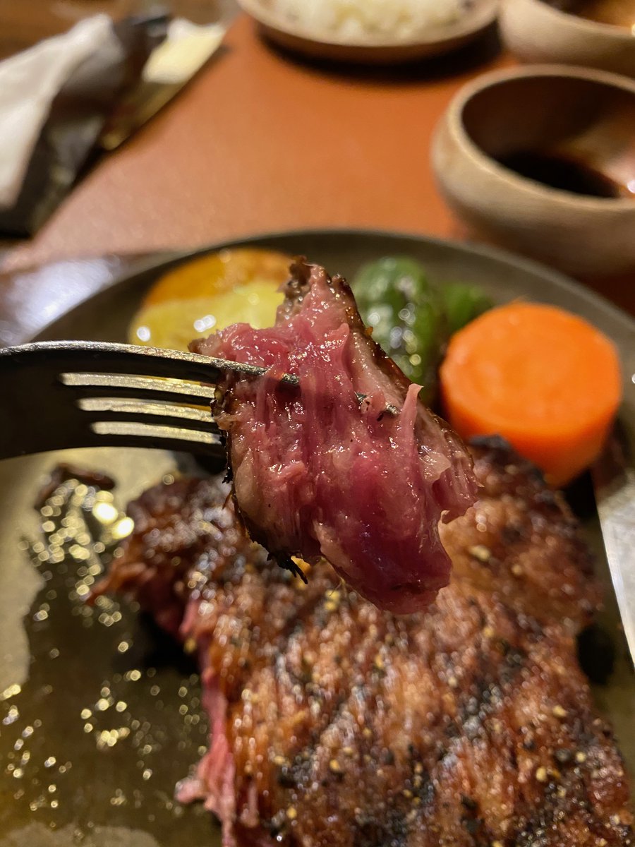 I could have done an entire thread on just steak pics, so I'll try to constrain myself. Hands down, my favorite kind of Japanese beef is Matsusaka (then Ohmi, then Kobe). This A5 ribeye was from a western-style steak restaurant in Matsusaka, replete with the cow's ID card