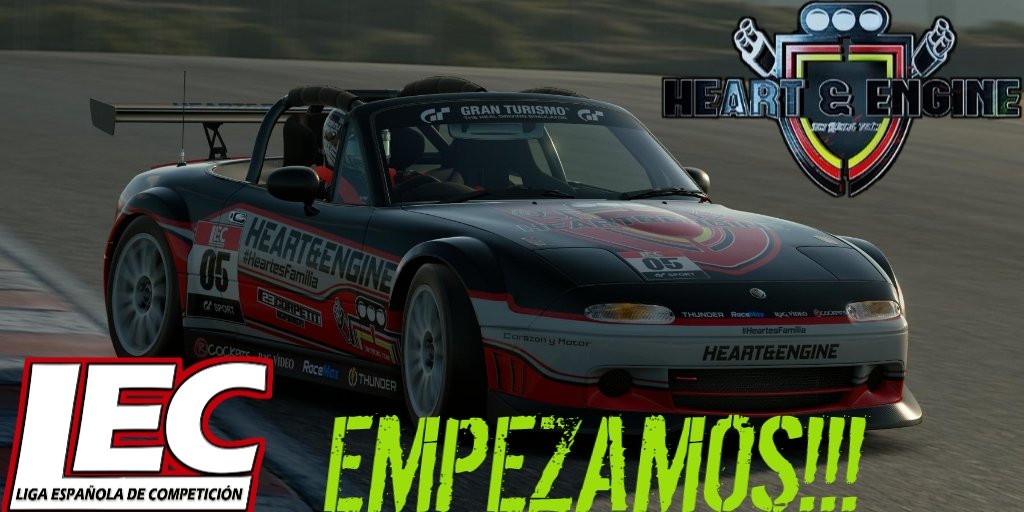 Hoy empezamos campeonato!!!
Nada menos que el <a href="/lecesports/">LEC Esports</a>

Saldremos a darlo todo a ver que nos depara esta temporada!!!
Os esperamos!!! 
#HeartEsFamilia

<a href="/RCOCKPITS_Sim/">RCOCKPITS</a> <a href="/Thunder_Clothes/">Thunder Clothing</a> <a href="/RaceMax2/">RaceMax</a> @r2gvideo