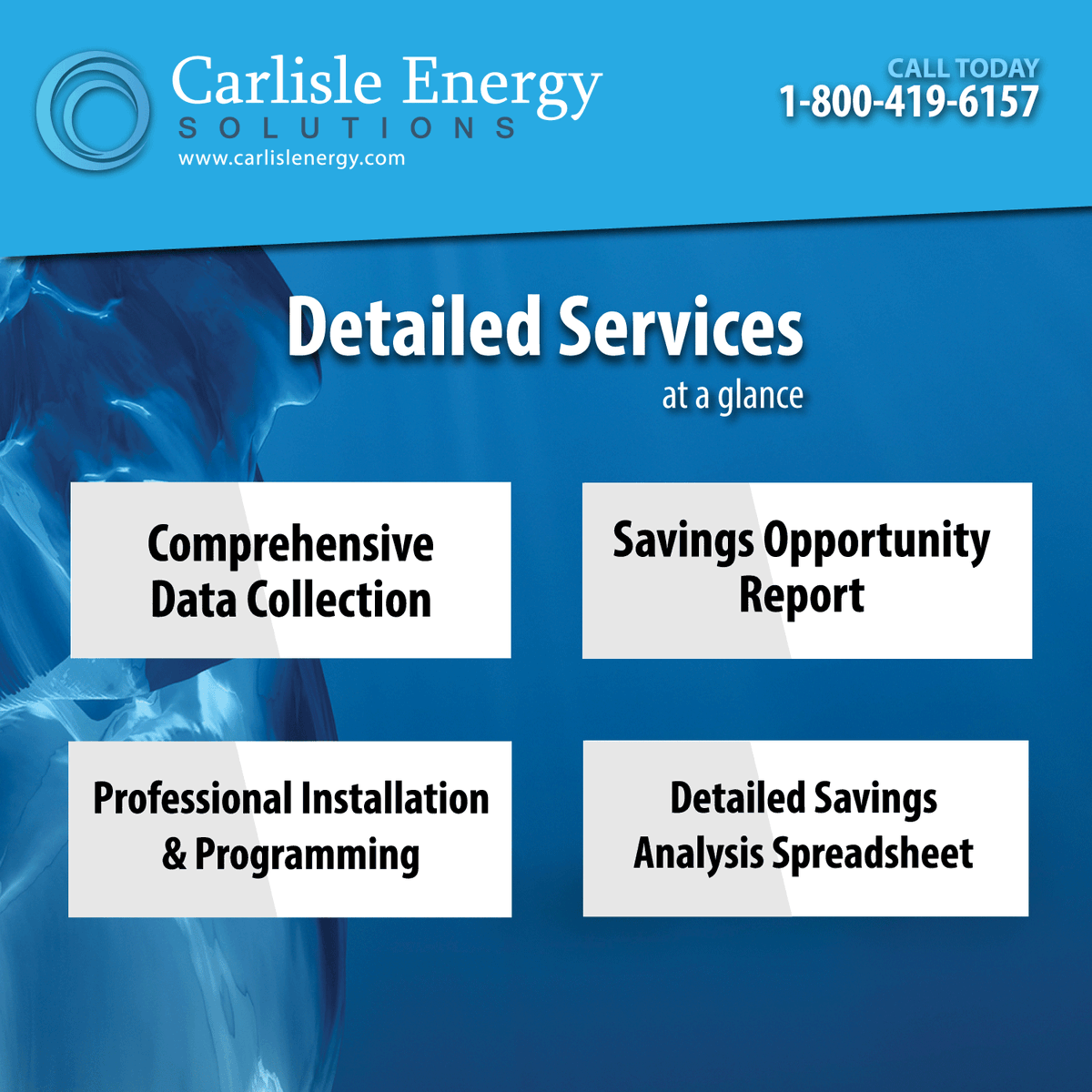 Carlislenergy's tweet photo. At Carlisle, every client receives the following detailed services. Visit https://t.co/atCS1aUfIH to find out more.

#energyefficiency #coldstorage #energysaving #carlislenergy https://t.co/ywjnsncjbJ