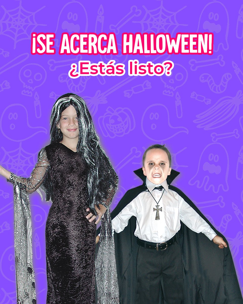 Te recordamos que falta casi 1 mes para nuestra fecha favorita, ¡Halloween! 💀👻🎃
Si eres de los que les gusta estar disfrazarse en esta época, búscanos en Mercado Libre como Carnavalito. 🪦
#Disfraces #DisfracesCarnavalito #Carnavalito
#VentadeDisfraces #Halloween https://t.co/iTix5kYTFx