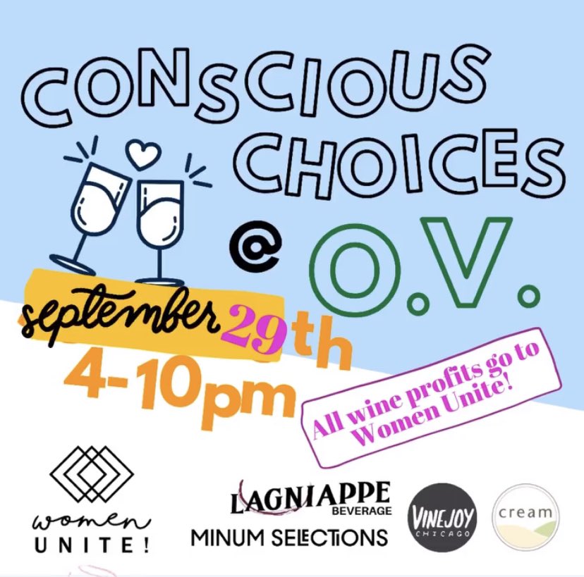 Greetings all. Although we are not ready for service yet you can pop into our sister bar Outside Voices for Conscious Choices TODAY and sip a few for a good cause. @WomenUnite11
