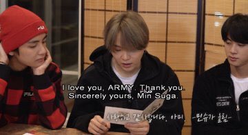 yoongi's words are like the medicine to all of the difficulties we go through, truly grateful to know such a humble, inspiring person  yoongi really deserves the whole world :'((