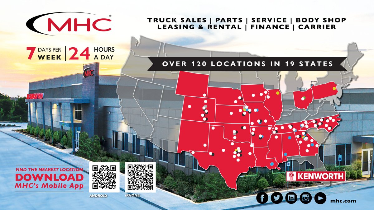 SPONSOR SPOTLIGHT - Thank you to MHC Kenworth for their support as an Annual Gold Sponsor of the Virtual Annual Meeting - taking place virtually on October 1. Free to OTA Members, register today @ bit.ly/3464qMT!