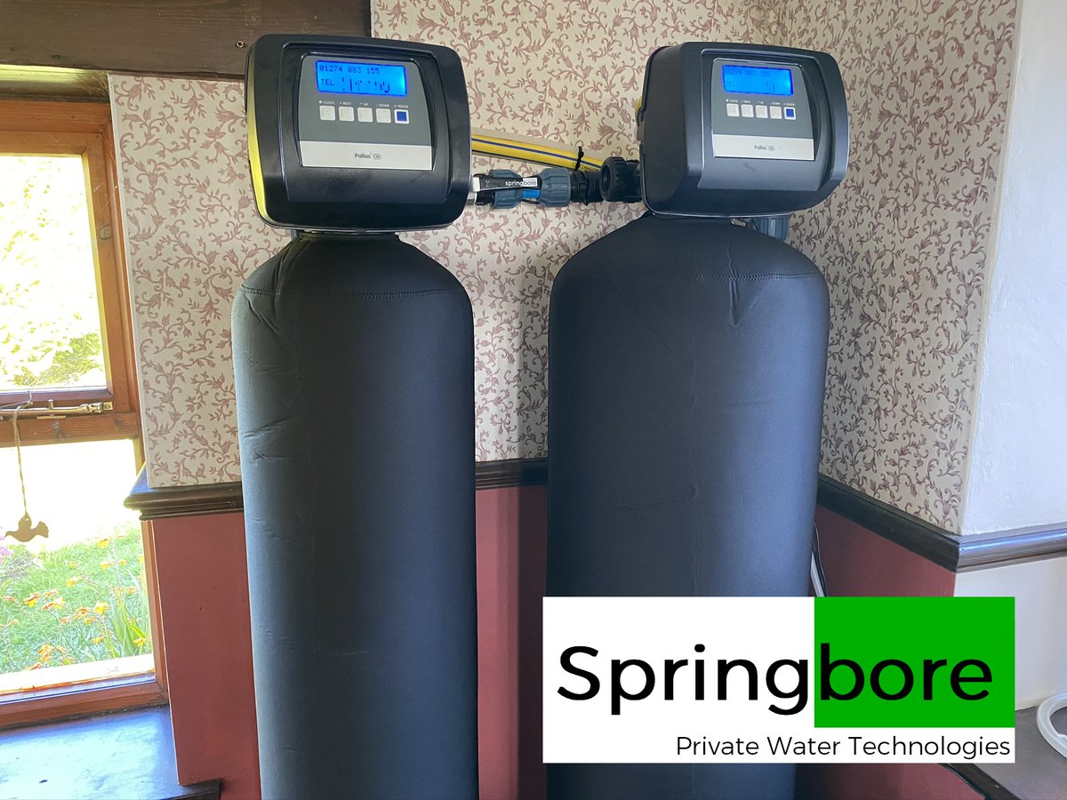 A newly drilled borehole &amp; water filtration system completed today in Blackshaw Head, Hebden Bridge, West Yorkshire.

As the filter system has been sited inside a warm porch of the house, neoprene jackets have been fitted to the filter vessels to reduce condensation build up.