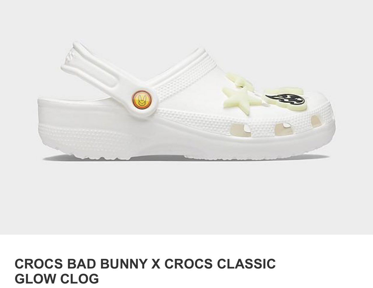 crocs bad bunny finish line