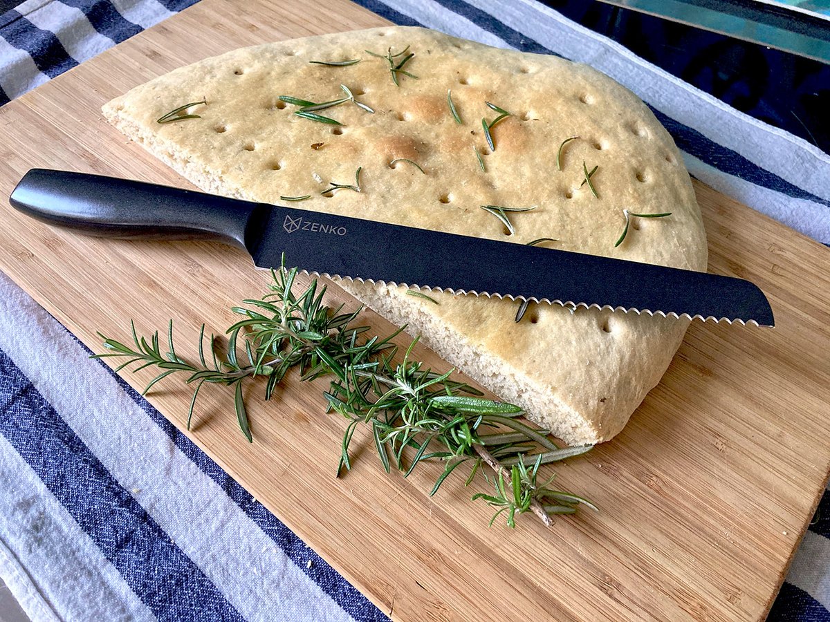 Fresh rosemary baked focaccia. Is there any thing better than that?