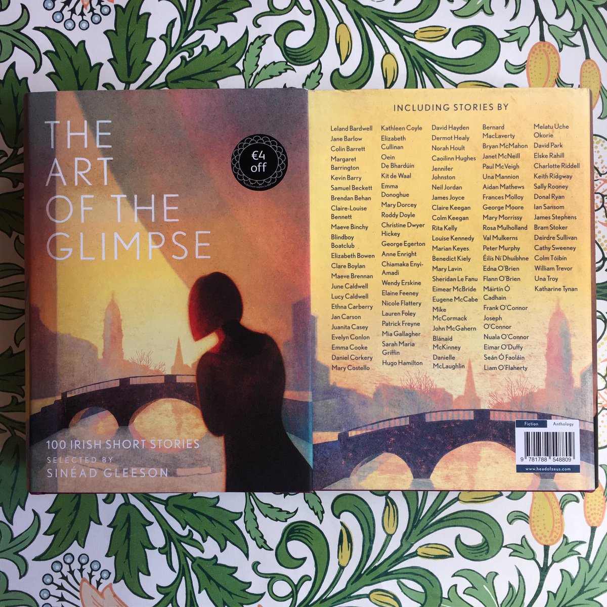 WaterstonesCrk's tweet image. ‘The Art of the Glimpse’ is a radical revision of the canon of the Irish short story. 100 Irish Short Stories selected by the formidable Sinéad Gleeson, with many more than 100 reasons to add it to your bookshelves. #irishwriting #irishshortstory #newpublishing