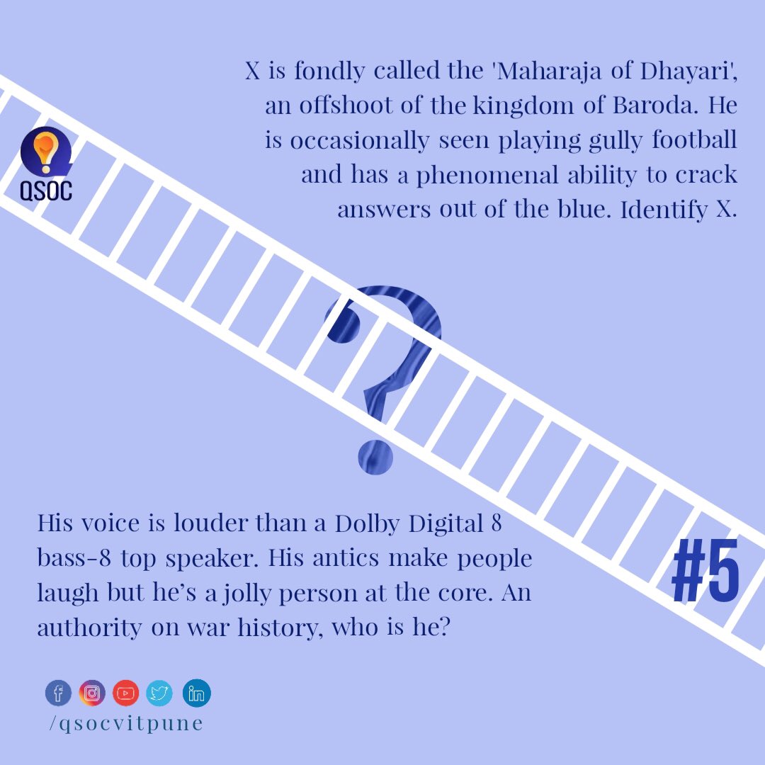 qsocvitpune's tweet photo. #GuessTheTeam
Comment your answers below!
#vitp #vitpune #quiz #quizzes #quizzing #qsoc #vitqsoc #vitpqsoc #quizsociety #quizzingsociety #trivia #facts #quiztime #dailyquiz #currentaffairs #quizinstagram #education #gk #generalknowledge #team #together https://t.co/c4sITIL7Lf