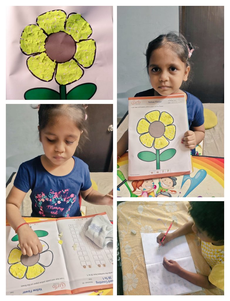 SujataPurkayas3's tweet photo. "Great things are done by a series of small things brought together” – Vincent Van Gogh.. #virtuallearning #learningbydoing #multipleactivities #rgsnoida #thebestschoolinNoida @supritichauhan @rgsnoida https://t.co/JsyNVOrVf2