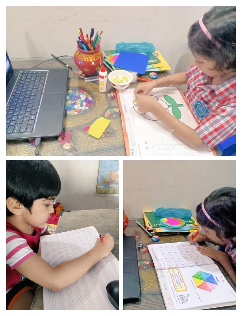 SujataPurkayas3's tweet photo. "Great things are done by a series of small things brought together” – Vincent Van Gogh.. #virtuallearning #learningbydoing #multipleactivities #rgsnoida #thebestschoolinNoida @supritichauhan @rgsnoida https://t.co/JsyNVOrVf2