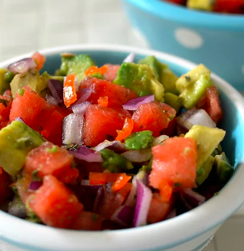 Thinking sweet and spicy? We are too with this Watermelon Avocado Salsa #MasonJarRecipe for our #TuesdayRecipe! Thanks to <a href="/Allrecipes/">Allrecipes</a> for this beautiful recipe!

 #EcoJarz #MasonJar #Recipes #AllRecipes #ShowUsYours!  allrecipes.com/recipe/242174/…
